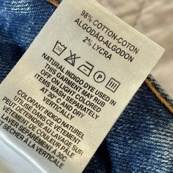 DL1961 Mara Instasculpt Straight Leg Ankle Jeans Gravity Raw Hem Waist 28 - Picture 8 of 9